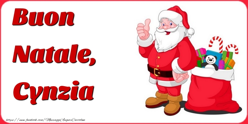 Cartoline di Natale - Babbo Natale | Buon Natale, Cynzia
