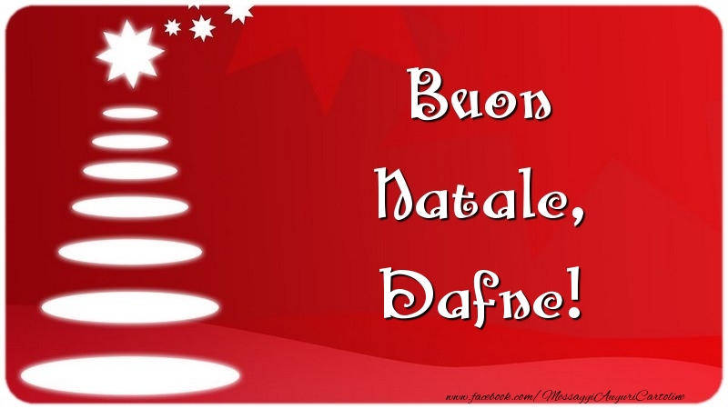Cartoline di Natale - Albero Di Natale | Buon Natale, Dafne