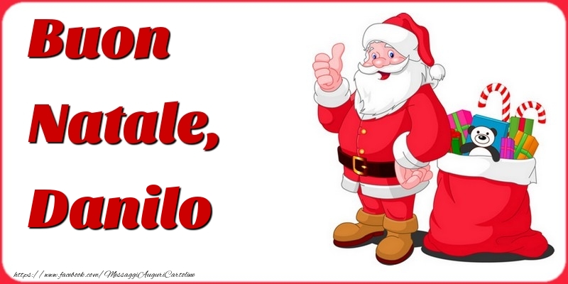 Cartoline di Natale - Buon Natale, Danilo