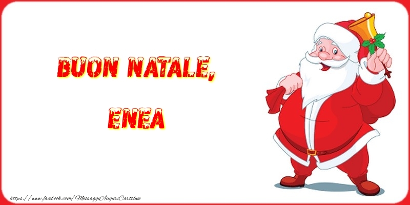 Cartoline di Natale - Babbo Natale | Buon Natale, Enea