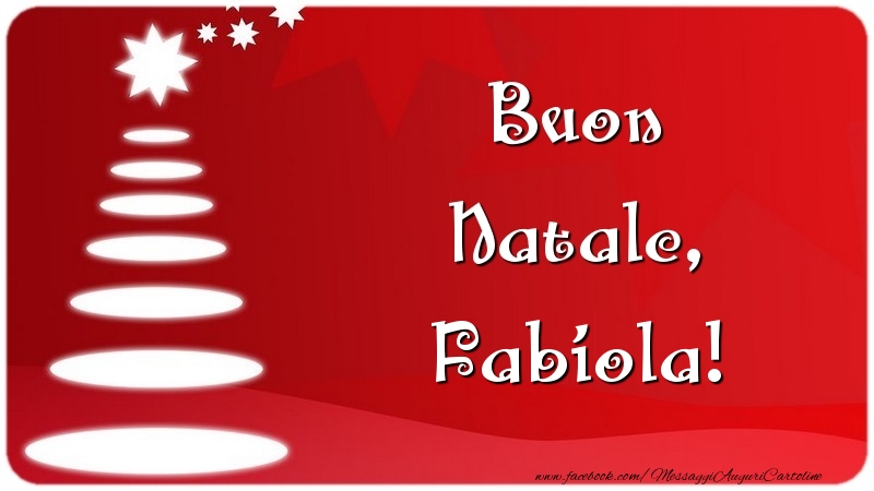 Cartoline di Natale - Albero Di Natale | Buon Natale, Fabiola