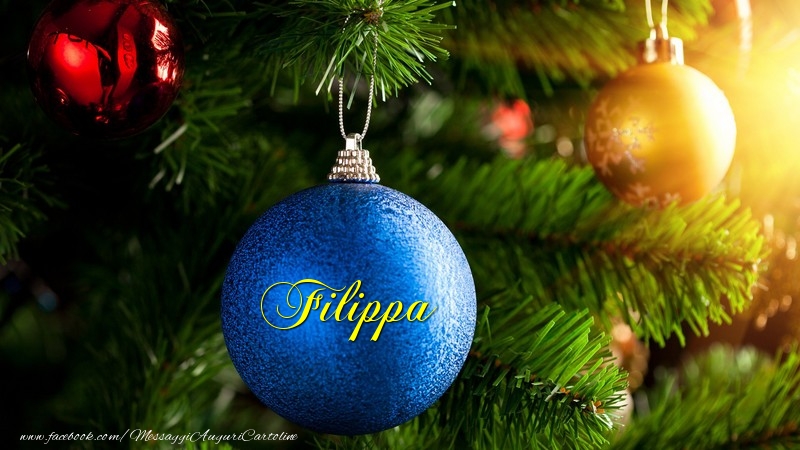 Cartoline di Natale - Filippa