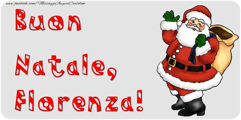 Cartoline di Natale - Buon Natale, Florenza