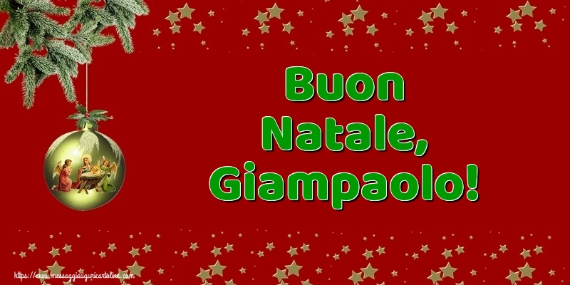 Cartoline di Natale - Palle Di Natale | Buon Natale, Giampaolo!
