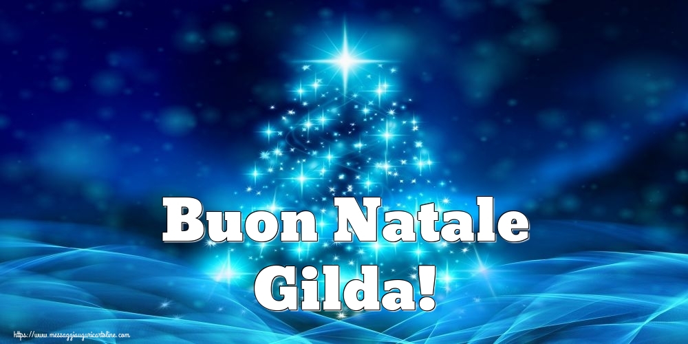 Cartoline di Natale - Albero Di Natale | Buon Natale Gilda!