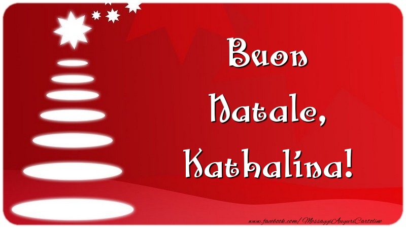 Cartoline di Natale - Albero Di Natale | Buon Natale, Kathalina
