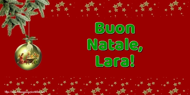  Cartoline di Natale - Palle Di Natale | Buon Natale, Lara!