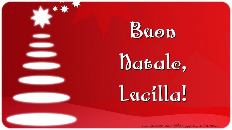  Cartoline di Natale - Albero Di Natale | Buon Natale, Lucilla