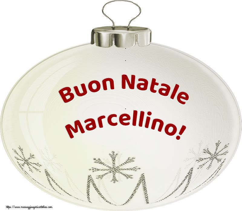 Cartoline di Natale - Palle Di Natale | Buon Natale Marcellino!