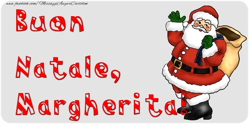  Cartoline di Natale - Babbo Natale & Regalo | Buon Natale, Margherita