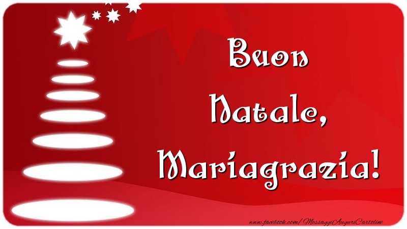 Cartoline di Natale - Albero Di Natale | Buon Natale, Mariagrazia