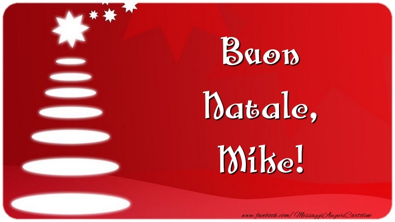 Cartoline di Natale - Buon Natale, Mike