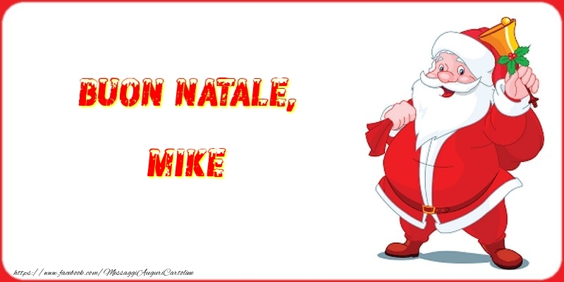 Cartoline di Natale - Babbo Natale | Buon Natale, Mike