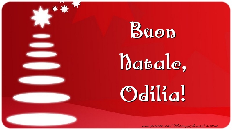 Cartoline di Natale - Albero Di Natale | Buon Natale, Odilia