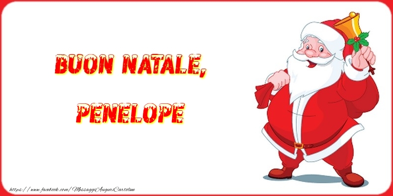 Cartoline di Natale - Babbo Natale | Buon Natale, Penelope