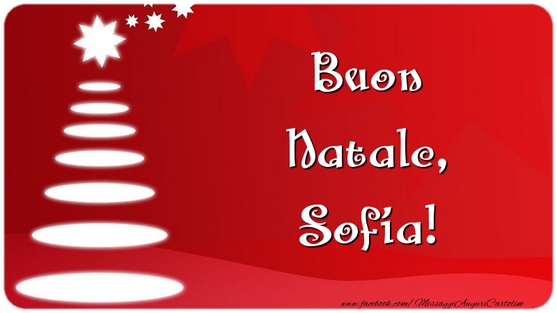 Cartoline di Natale - Albero Di Natale | Buon Natale, Sofia
