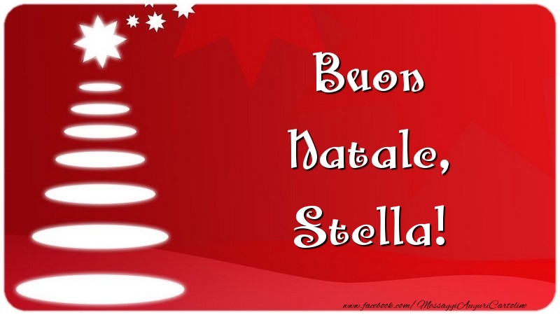 Cartoline di Natale - Albero Di Natale | Buon Natale, Stella