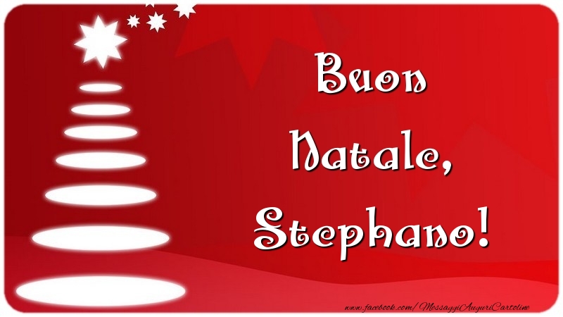 Cartoline di Natale - Albero Di Natale | Buon Natale, Stephano