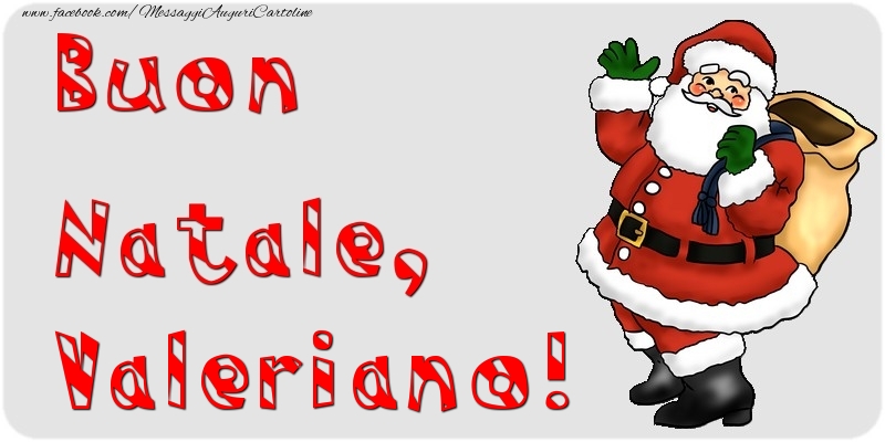 Cartoline di Natale - Babbo Natale & Regalo | Buon Natale, Valeriano