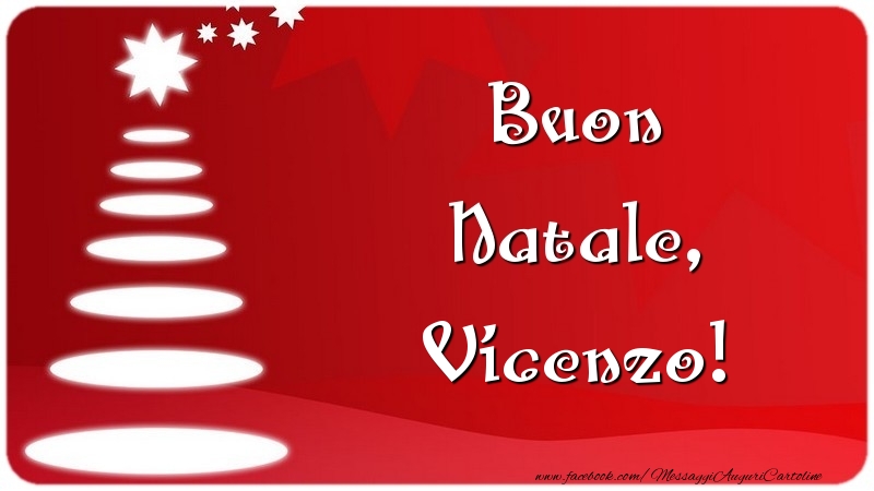 Cartoline di Natale - Albero Di Natale | Buon Natale, Vicenzo