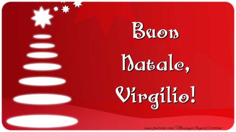 Cartoline di Natale - Albero Di Natale | Buon Natale, Virgilio