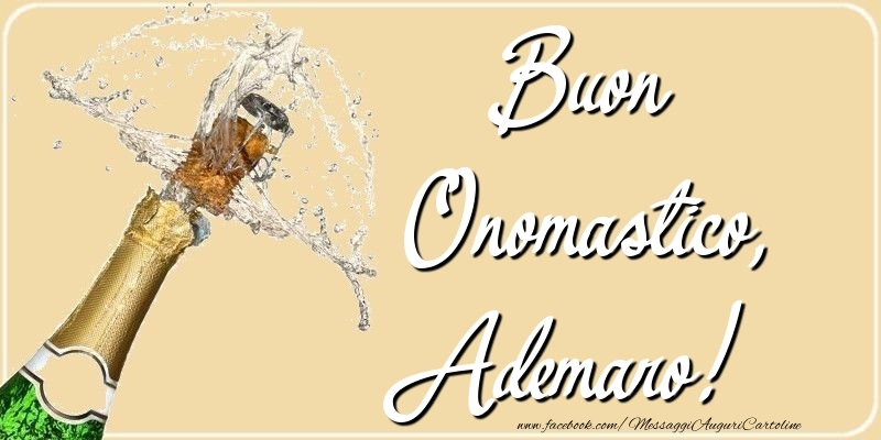 Cartoline di onomastico - Champagne | Buon Onomastico, Ademaro