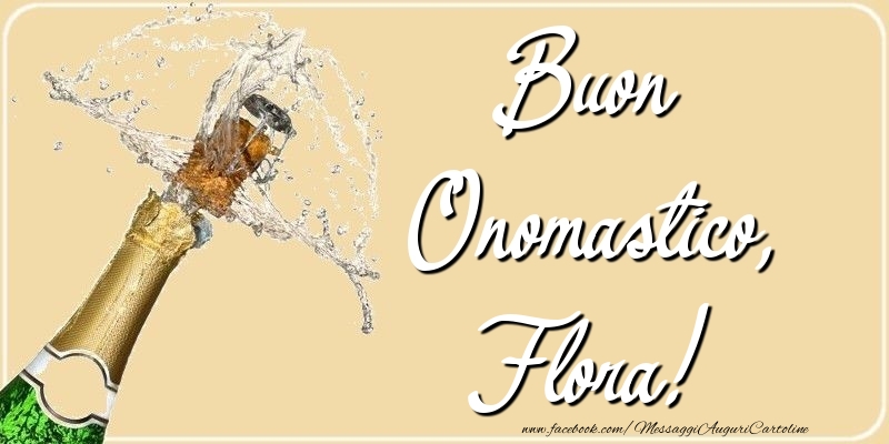 Cartoline di onomastico - Champagne | Buon Onomastico, Flora