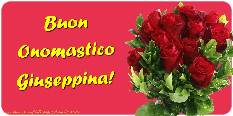Cartoline di onomastico - Buon Onomastico Giuseppina