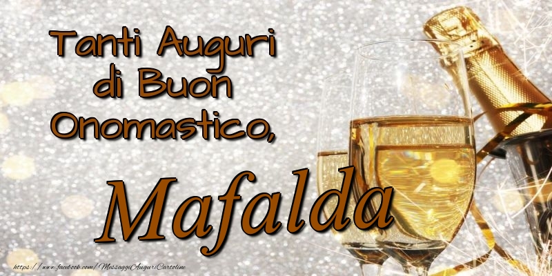 Cartoline di onomastico - Champagne | Tanti Auguri di Buon Onomastico, Mafalda