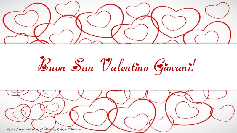 Cartoline di San Valentino - Cuore | Buon San Valentino Giovani!