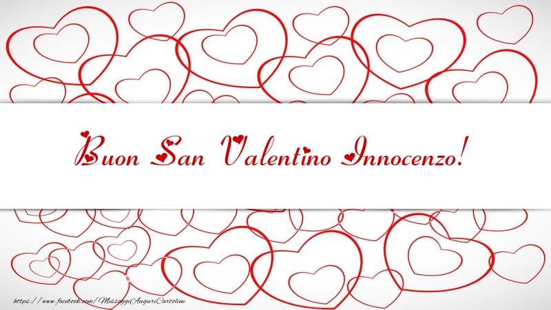 Cartoline di San Valentino - Cuore | Buon San Valentino Innocenzo!