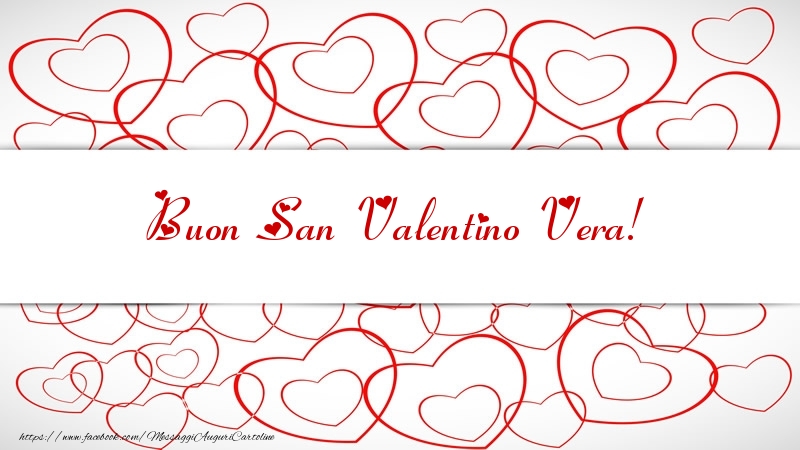 Cartoline di San Valentino - Cuore | Buon San Valentino Vera!