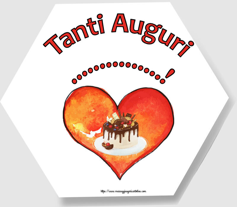 Cartoline personalizzate di compleanno - Tanti Auguri ...!
