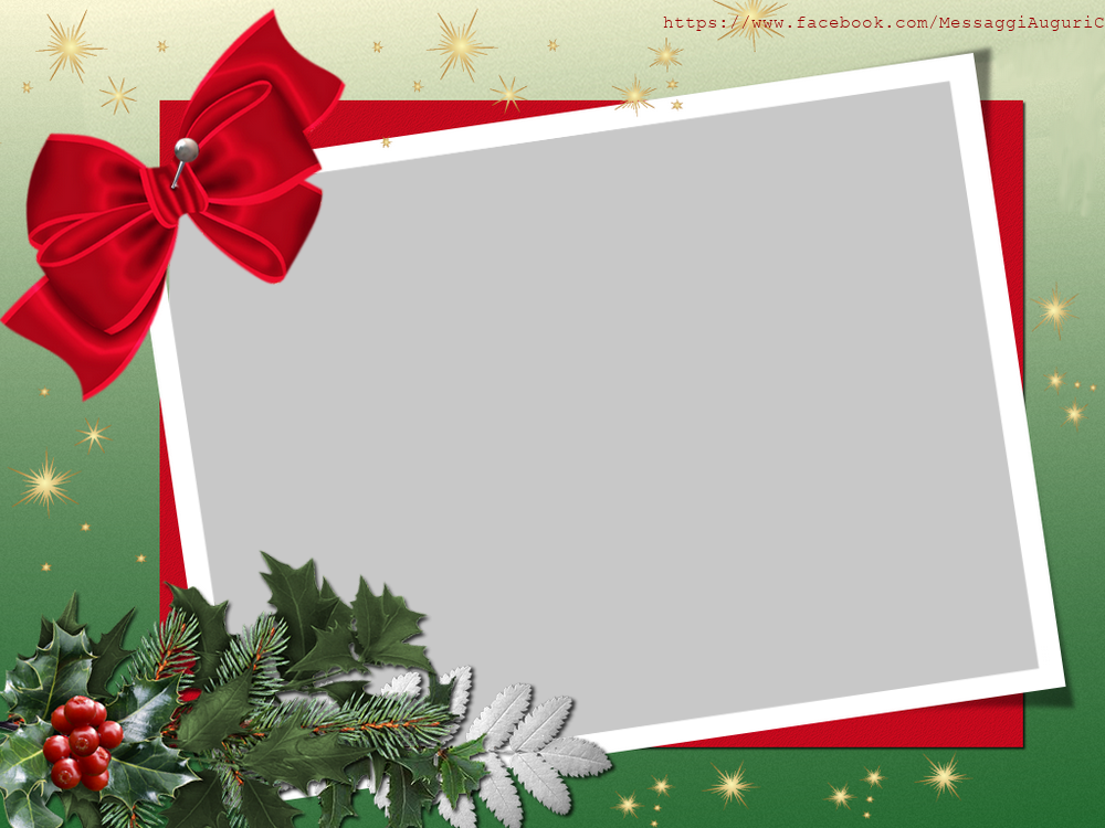 Cartoline Di Natale Con Foto Personalizzate.Cartoline Personalizzate Con Foto Cornice Di Natale Messaggiauguricartoline Com