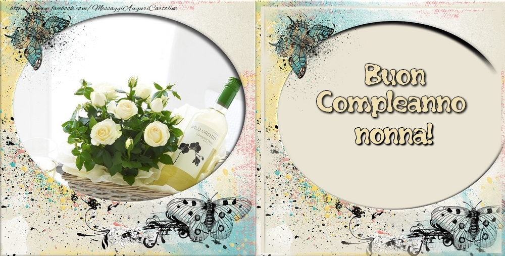 Biglietto Di Compleanno Per Nonna – "La Nonna Più Forte Del Mondo" – Formato A5 Con Busta – Regalo Dai Nipoti