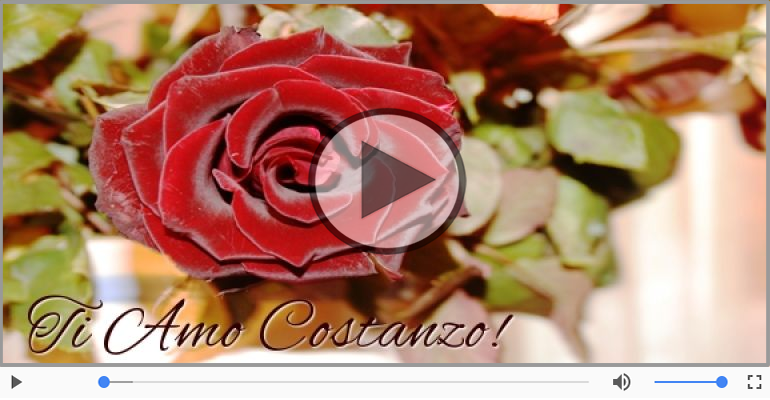 Ti amo Costanzo!
