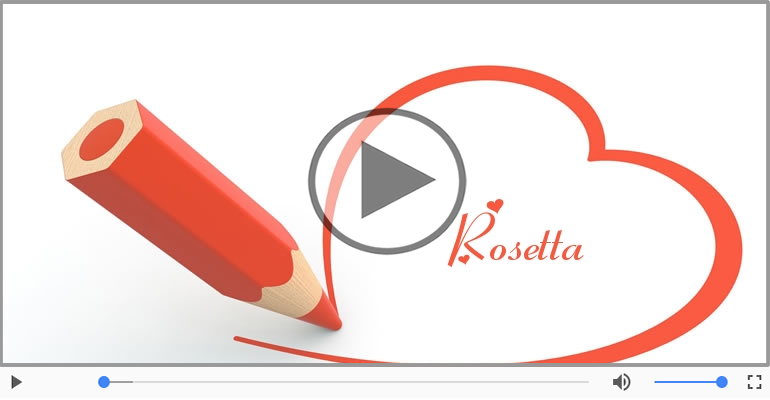 Ti amo Rosetta!