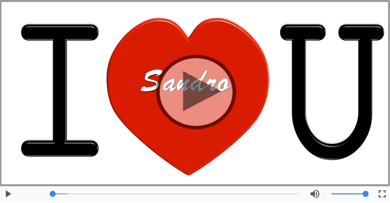 Ti amo Sandro!