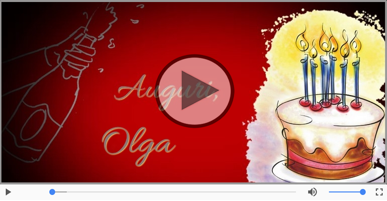 Tanti Auguri di Buon Compleanno Olga!