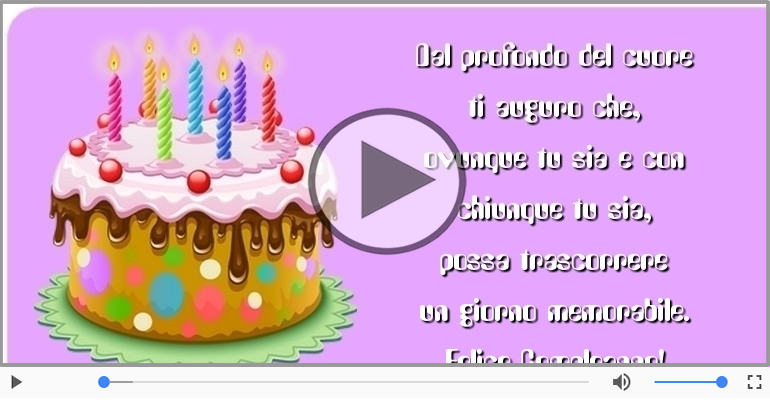 Felice Compleanno!