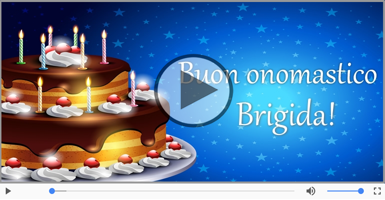Buon Compleanno Brigida!