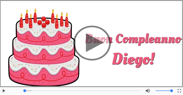 Tanti Auguri di Buon Compleanno Diego!
