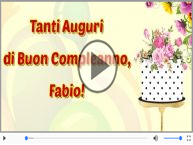 Cartoline Musicali Di Compleanno Con Nome Fabio Messaggiauguricartoline Com