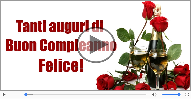 It's your birthday Felice ... Buon Compleanno!