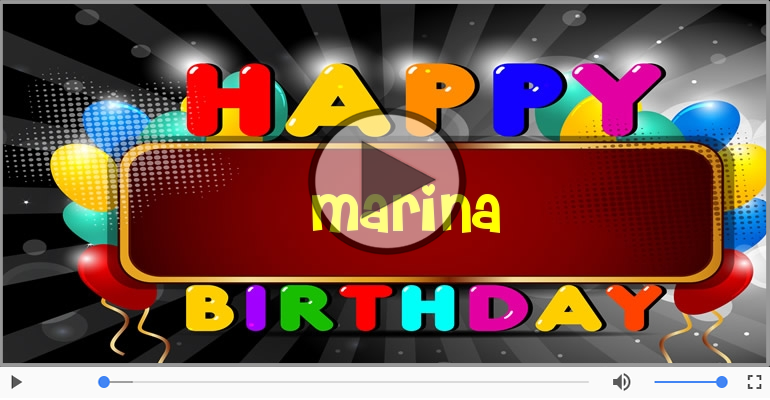 Buon Compleanno Marina!