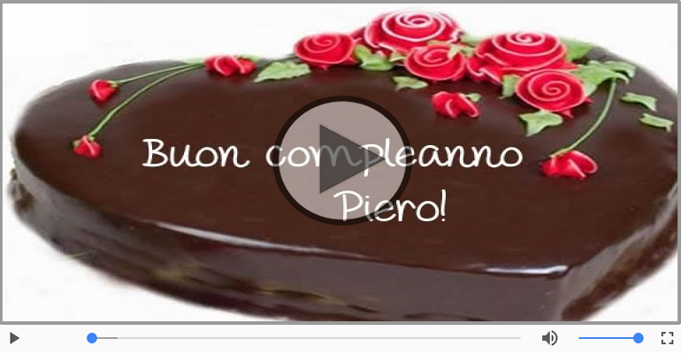 Buon Compleanno Piero!
