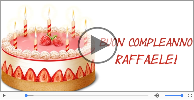 Buon Compleanno Raffaele!