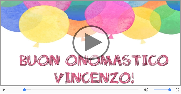 Buon Onomastico Vincenzo!